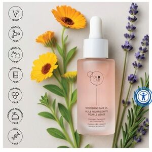 NIB Dr. B Lab Nourishing Face Oil w/ Vitamins A & E- Lavender @ Chamomille Oils